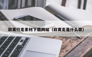 漳浦寂寞行走素材下载网站（寂寞走是什么歌）